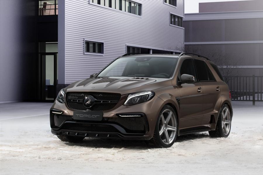 Mercedes-AMG GLE63 Inferno by TopCar on ADV.1 Wheels (ADV5 M.V1 SL) (Dacota Brown) '2016